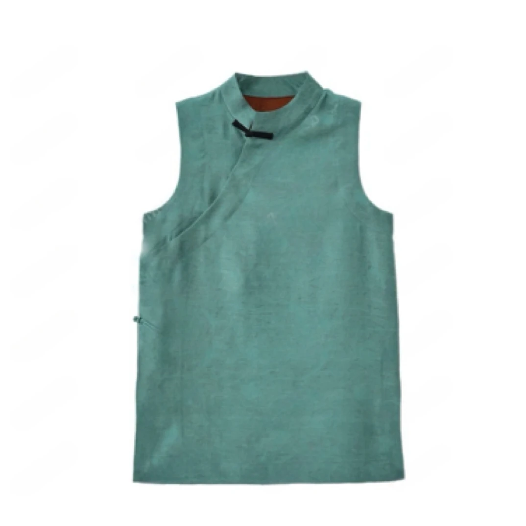 斌.哥【有钱花】100非遗斜襟圆领100%香云纱100%明星同款新国风女装