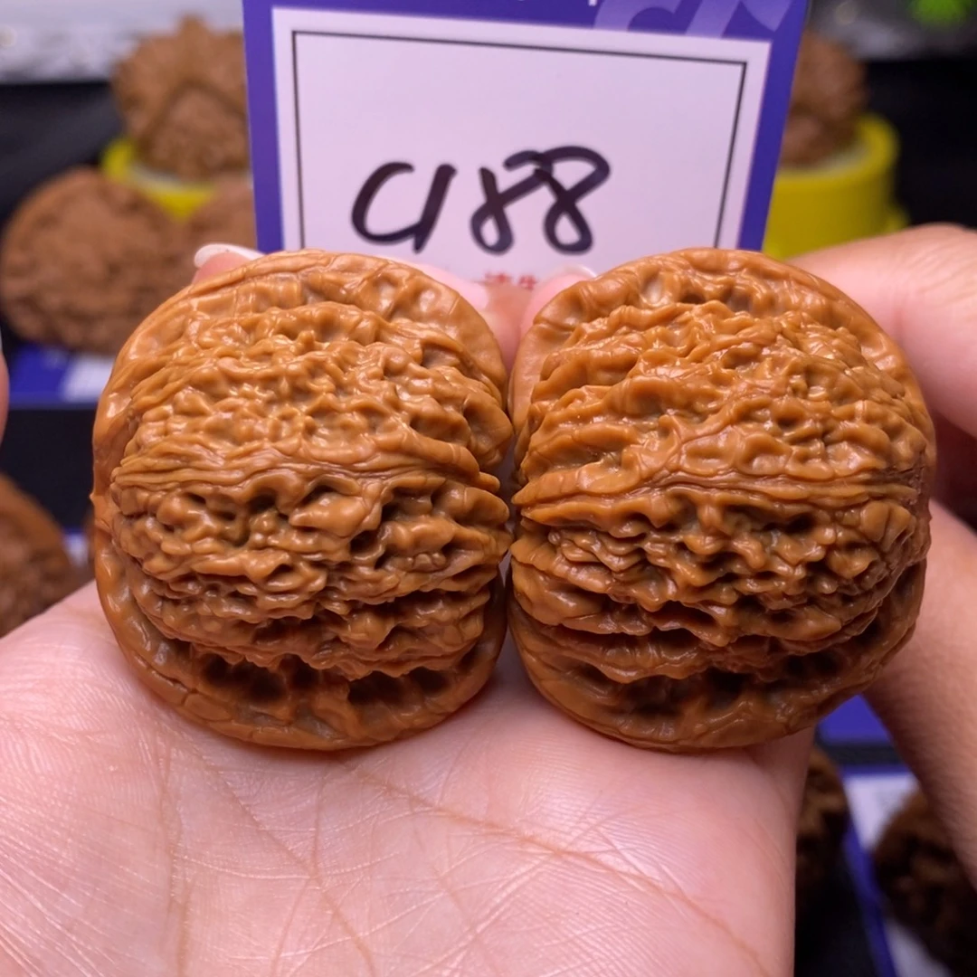 文玩核桃把件43➕球疆c188