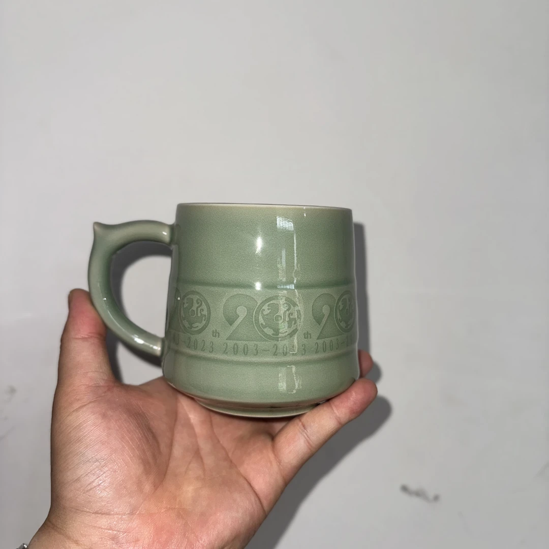 耀州窑残次20定制办公杯1只陶瓷