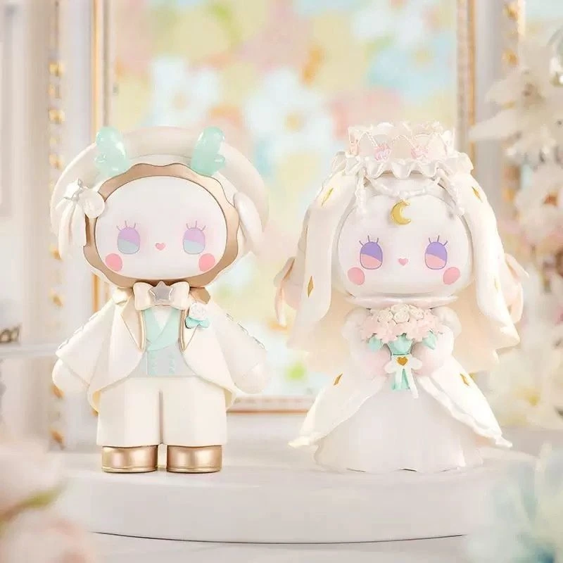 【拆盒】EMMA秘境婚礼挚爱系列盲盒潮流手办玩具