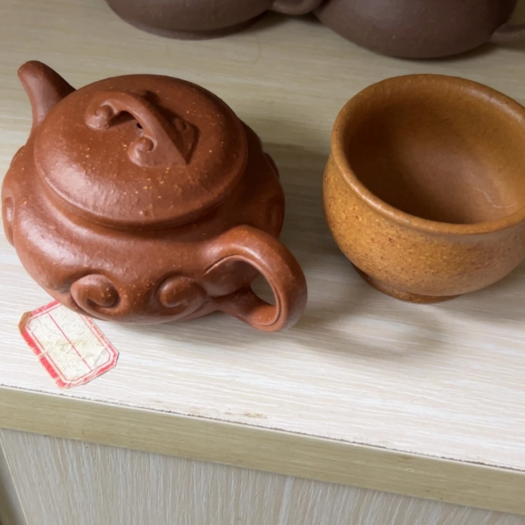 l***i茶壶紫砂红将破如意仿古200