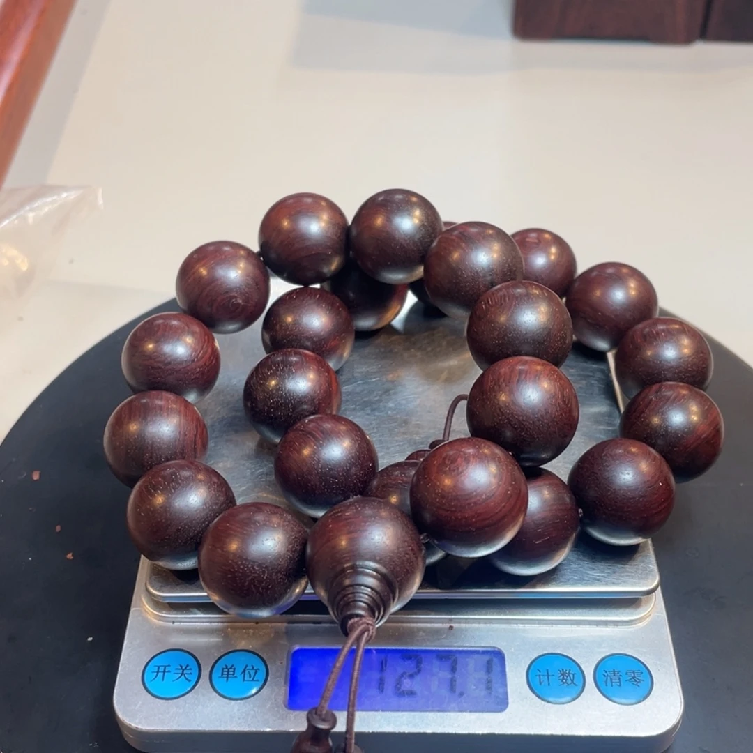 檀香紫檀（小叶紫檀）2.0干磨珠