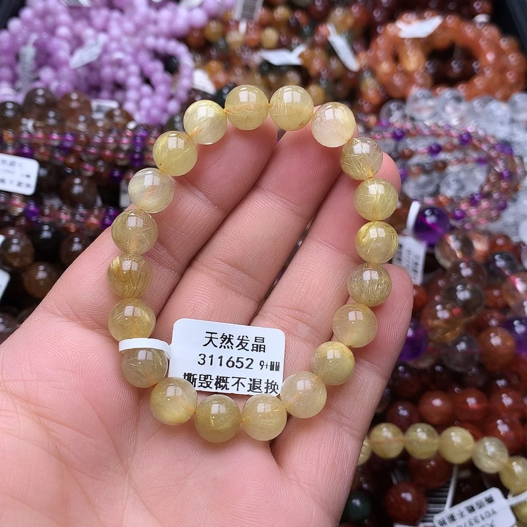 水晶手链未镶嵌，，