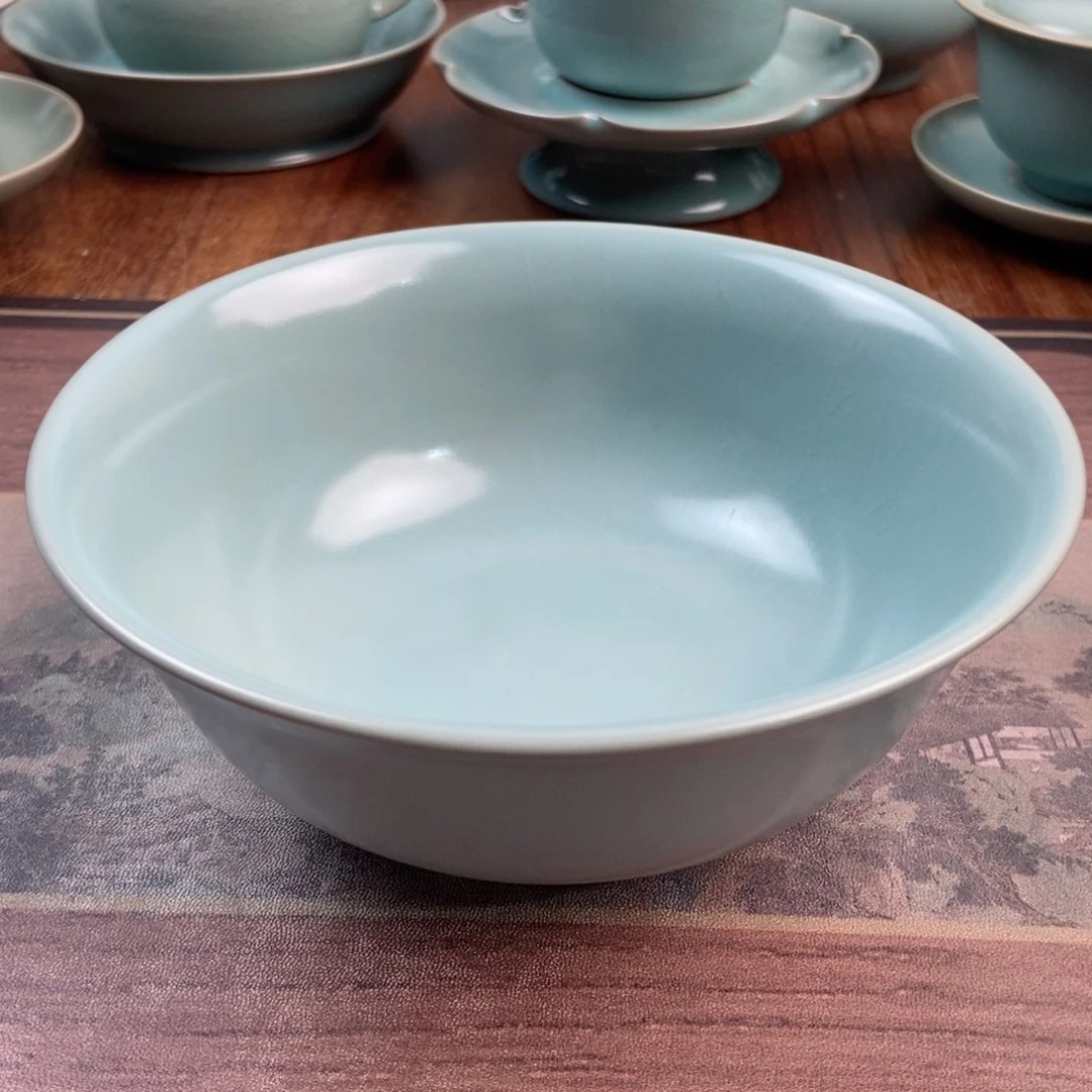 摆件原产地原矿汝瓷～茶器