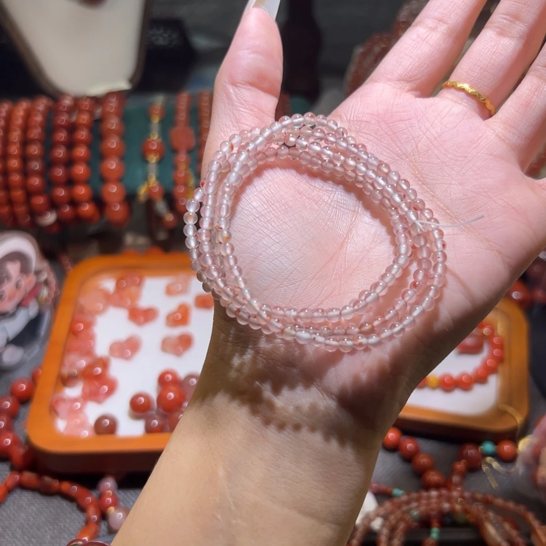 未镶嵌手串南红玛瑙3mm