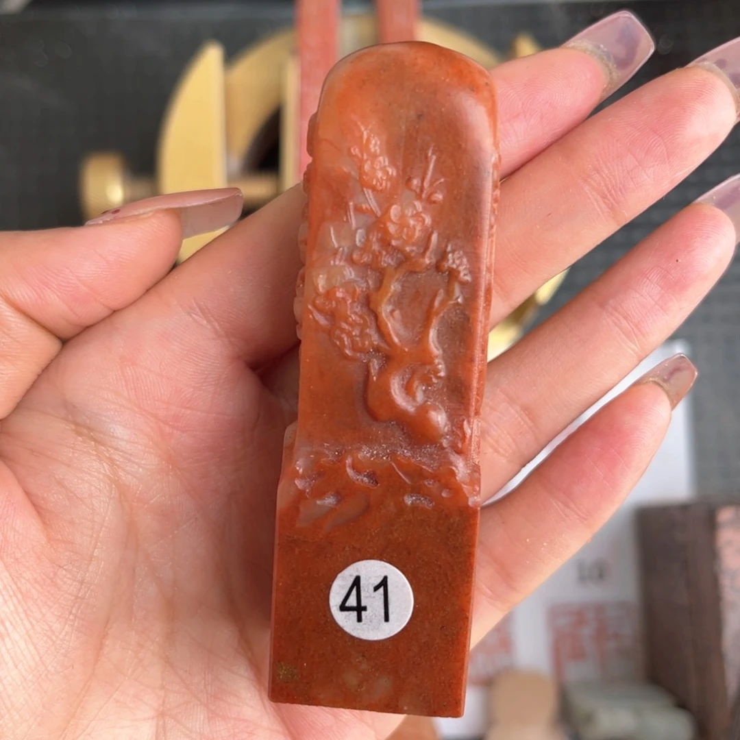 寿山石懂*现场纯手工篆刻