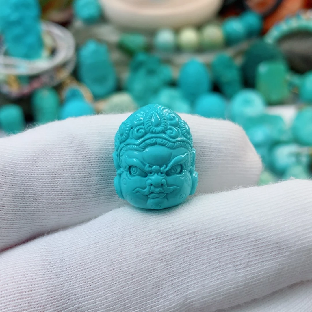 绿松石未镶嵌珠宝半成品