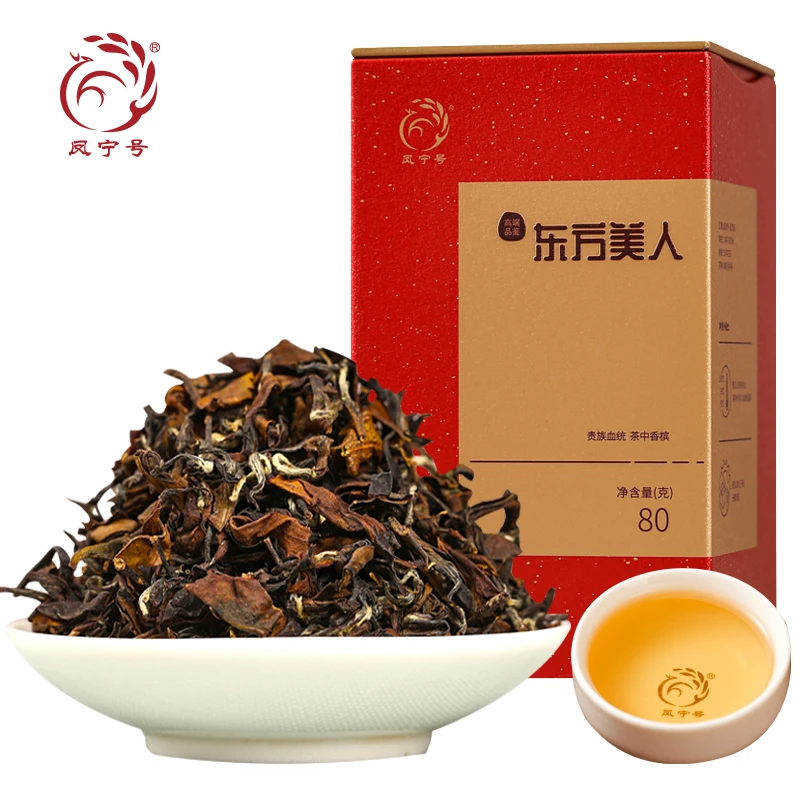 凤宁号【东方美人80g】凤庆高香拼配正品滇红高端红茶香气馥郁蜜甜