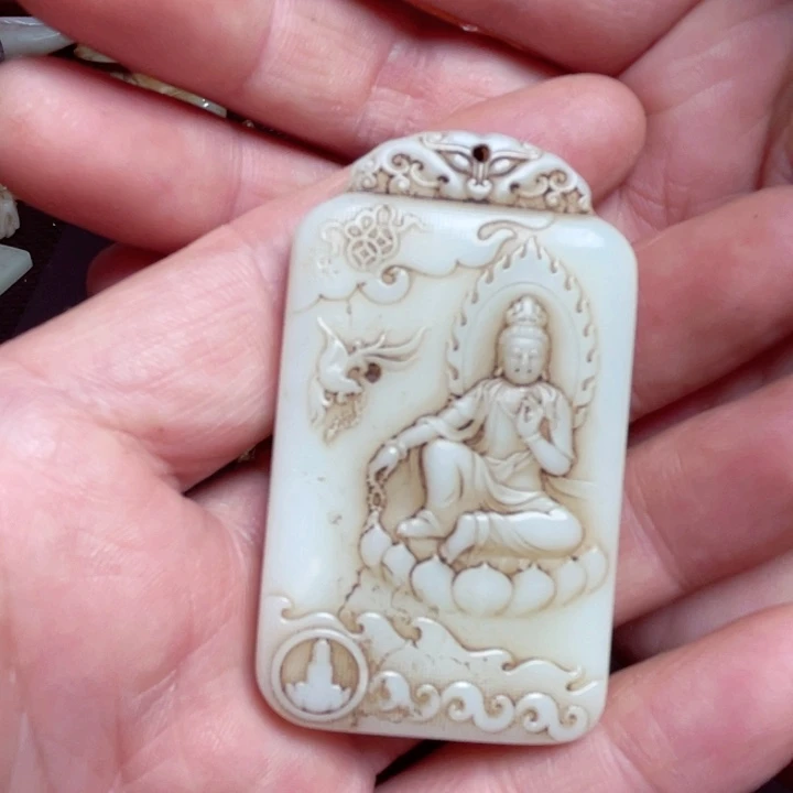 滴血莲花菩提把件