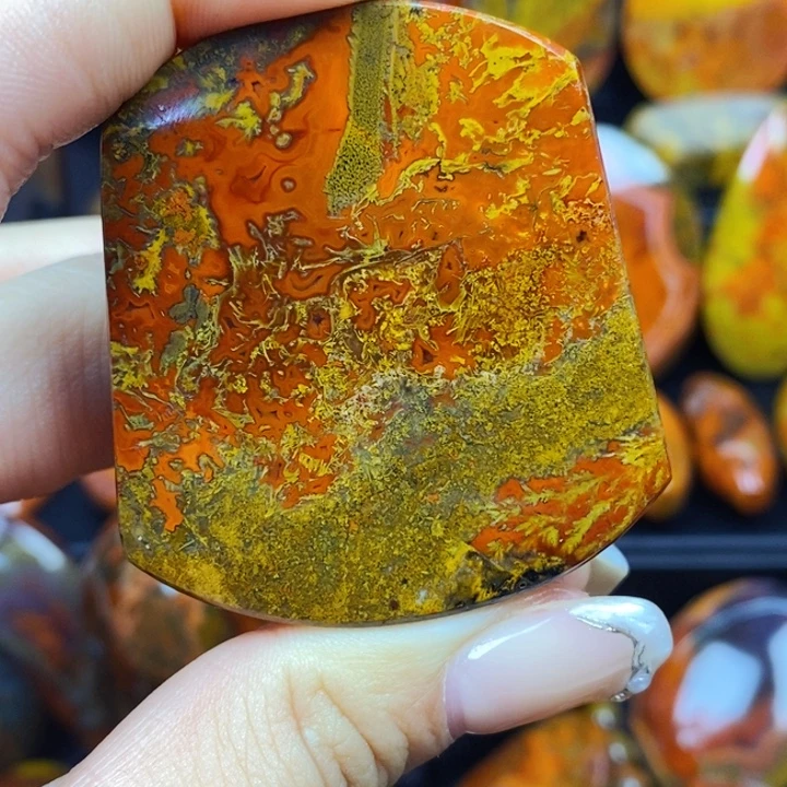 原***野玛瑙/玉髓未镶嵌玛瑙