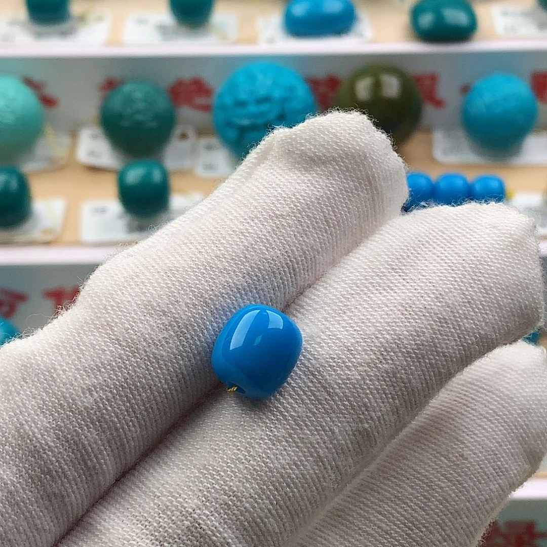 绿松石未镶嵌配饰8.5-8.8