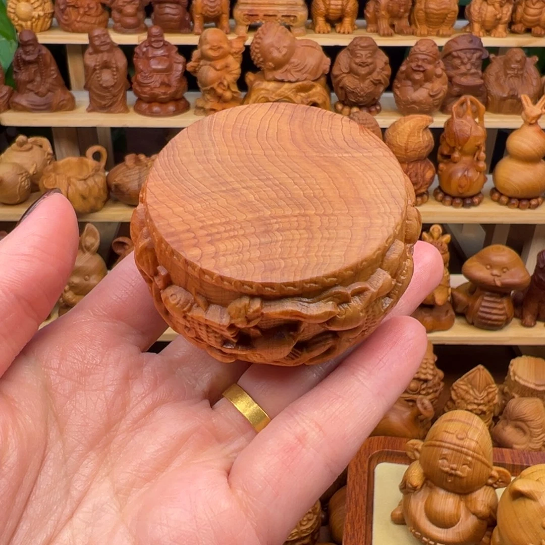 句***句崖柏太行崖柏手把件