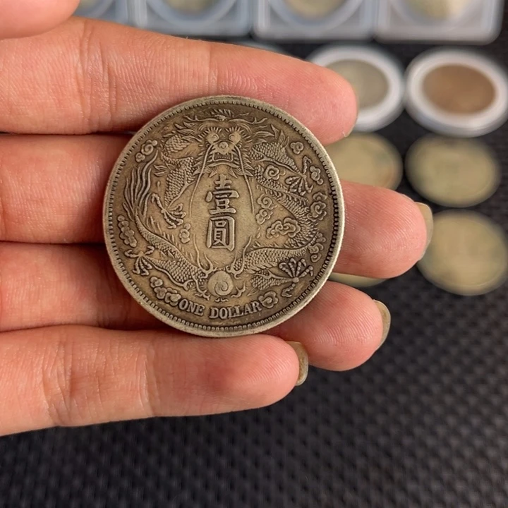 金属大头龙洋船洋工艺品