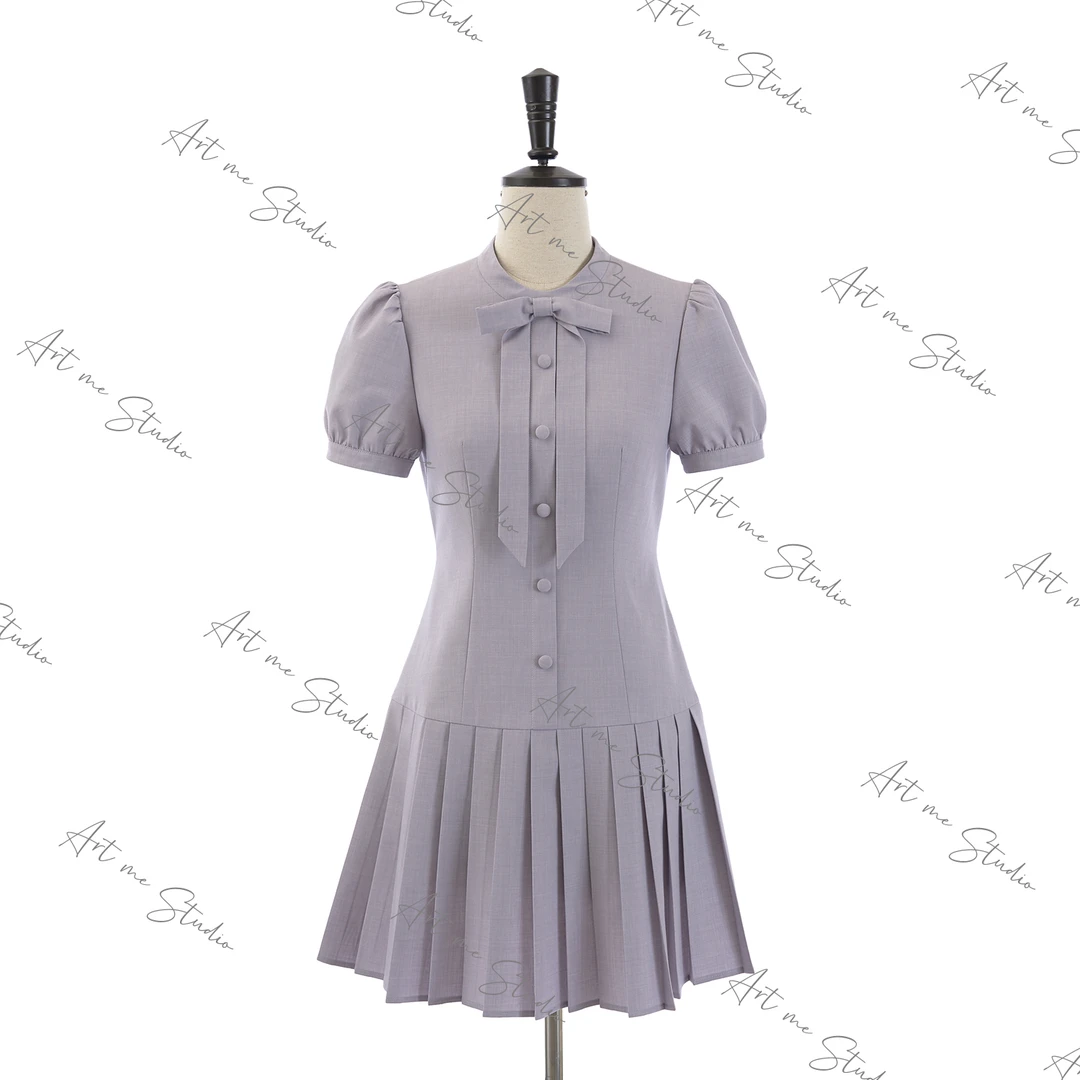 3姐【风琴戋戋连衣裙】时尚气质百搭  S31033C2