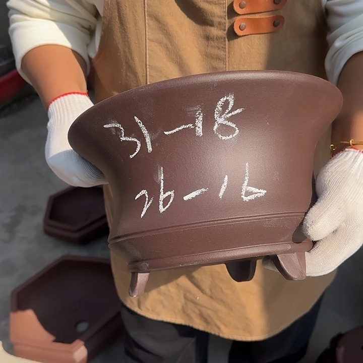 紫砂花盆好喜欢你