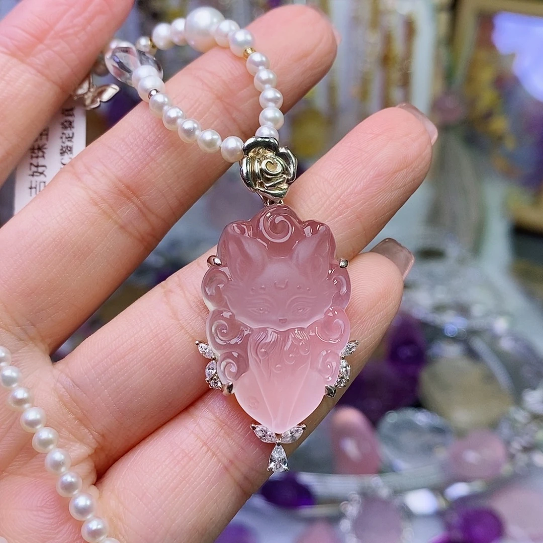 吊坠(赠链)水晶银S925镶嵌