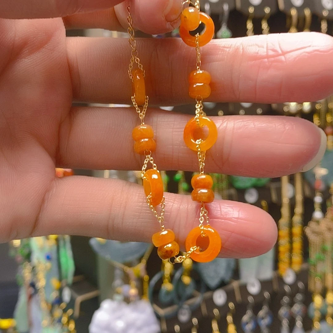 未镶嵌翡翠耳饰翡翠