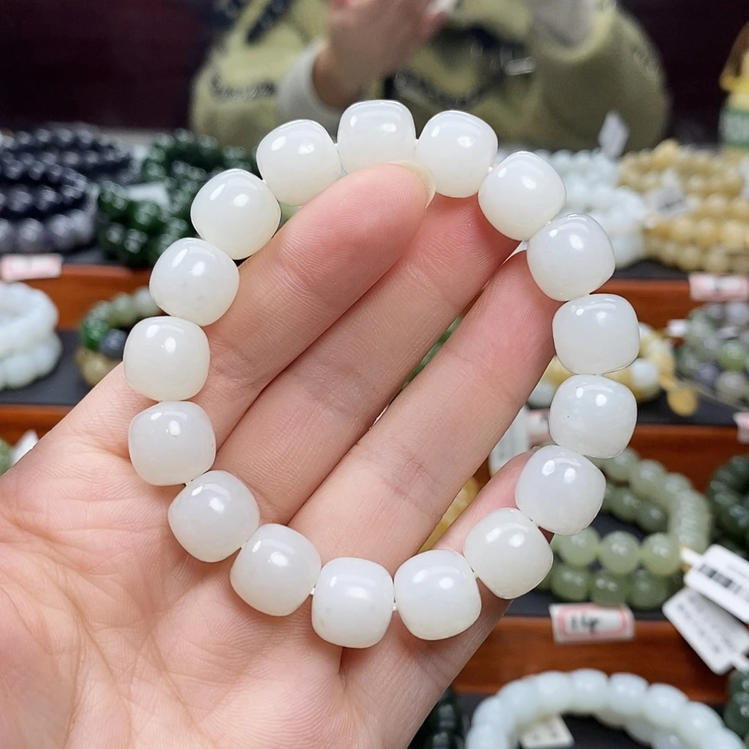 和田玉手链未镶嵌