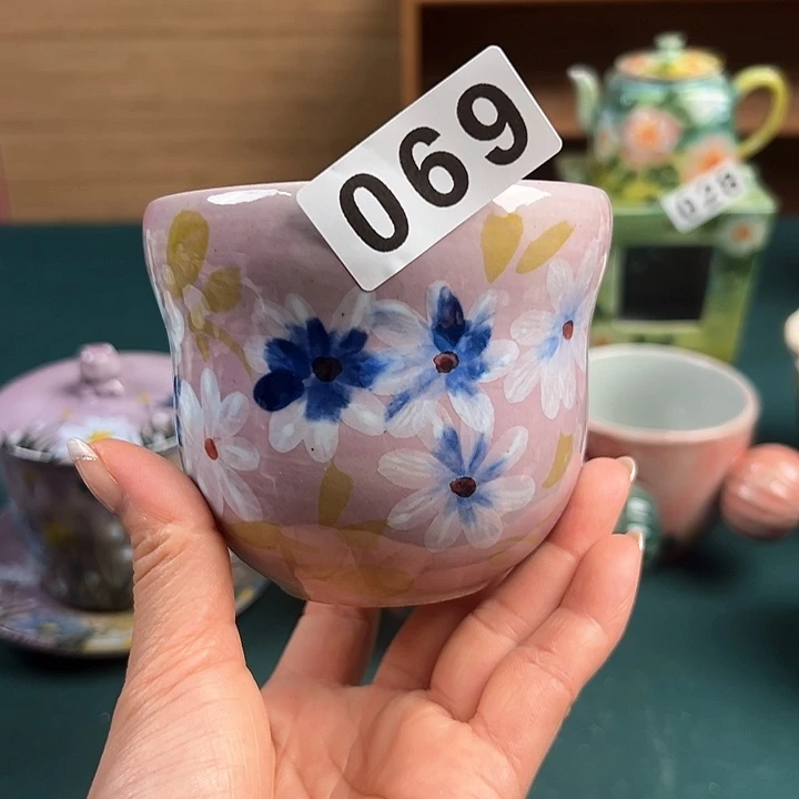 杯景德镇陶瓷手绘作品