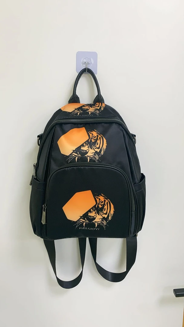 80188#碳黑色【长29宽12高33】新款时尚多功能百搭女士背包双肩包