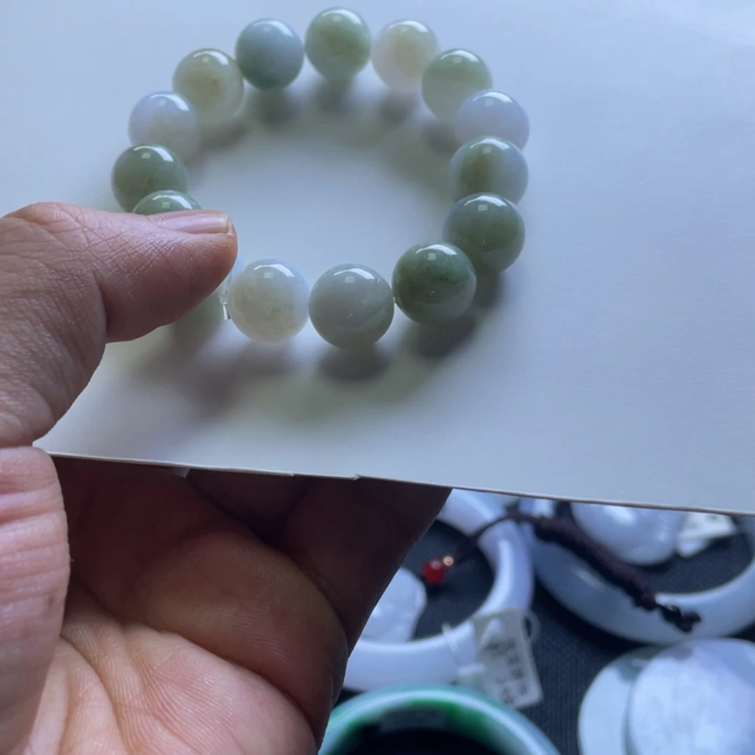 【闪购商品】翡翠手链未镶嵌天然缅甸翡翠手串