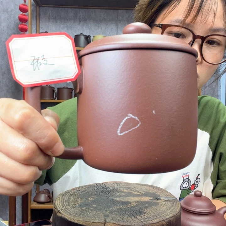 茶杯紫砂原矿紫砂杯