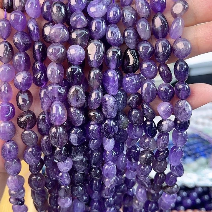 玛瑙/玉髓手链合金乌拉圭紫水随行