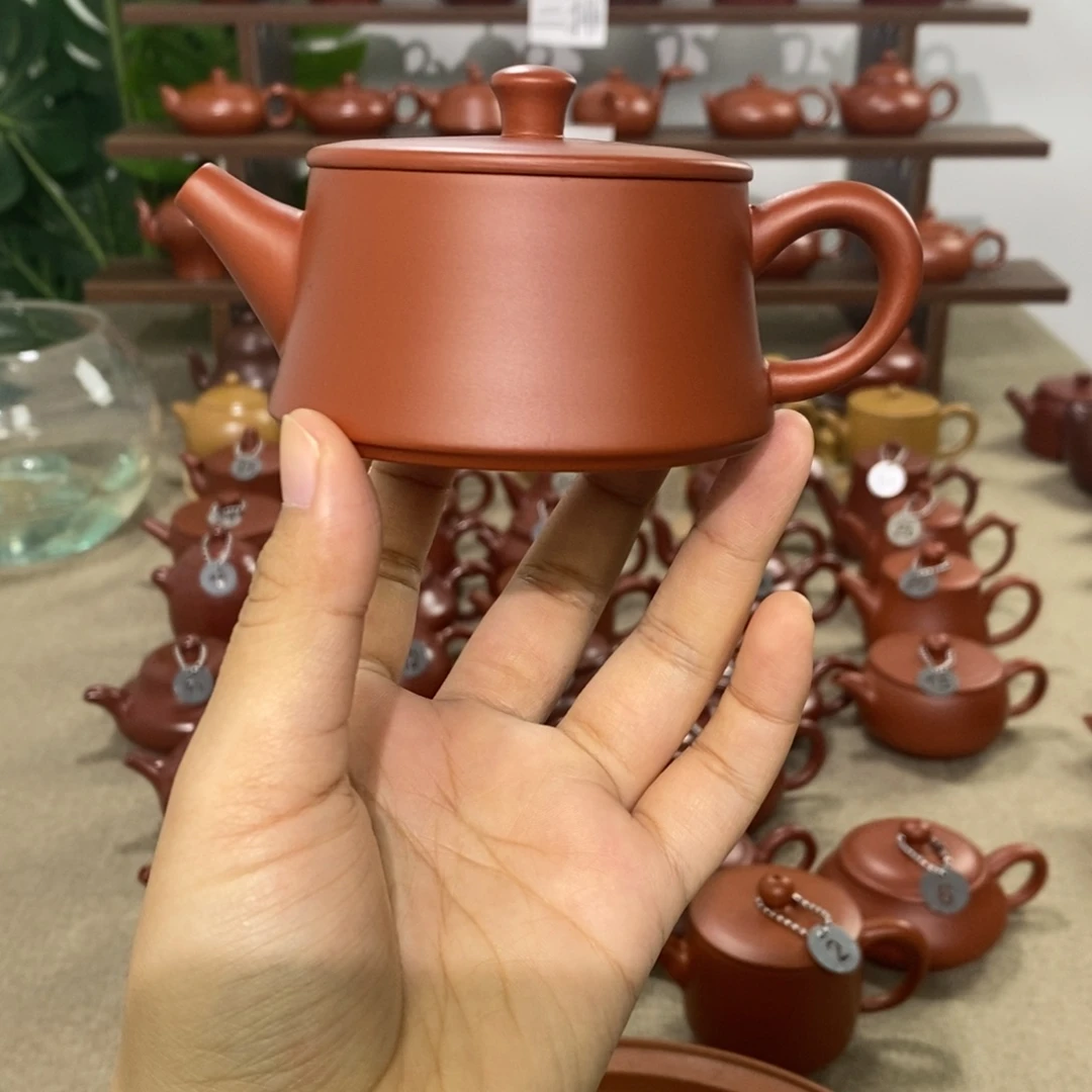 茶壶紫砂云柱壶120cc