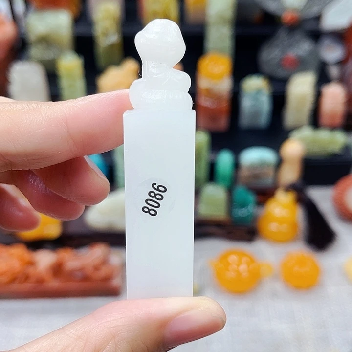 寿山石印石8086包邮包刻