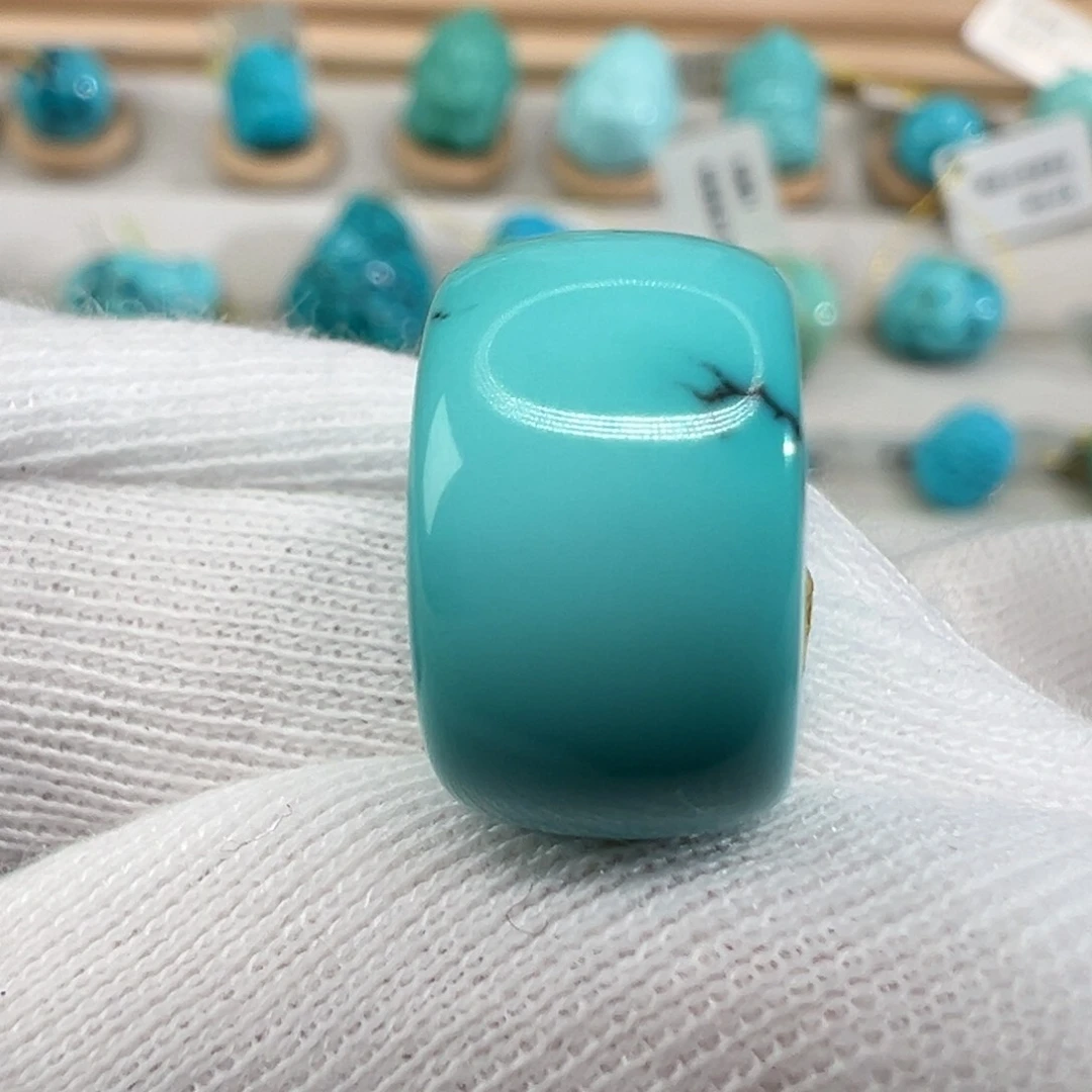 绿松石雯雯未镶嵌