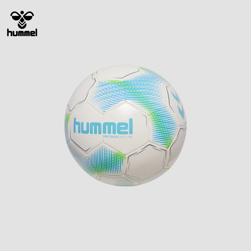 HUMMEL足球机缝5号耐磨青少年成人真皮专业比赛中考专用训练球