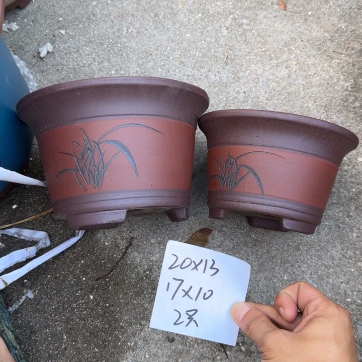紫砂花盆特价清仓