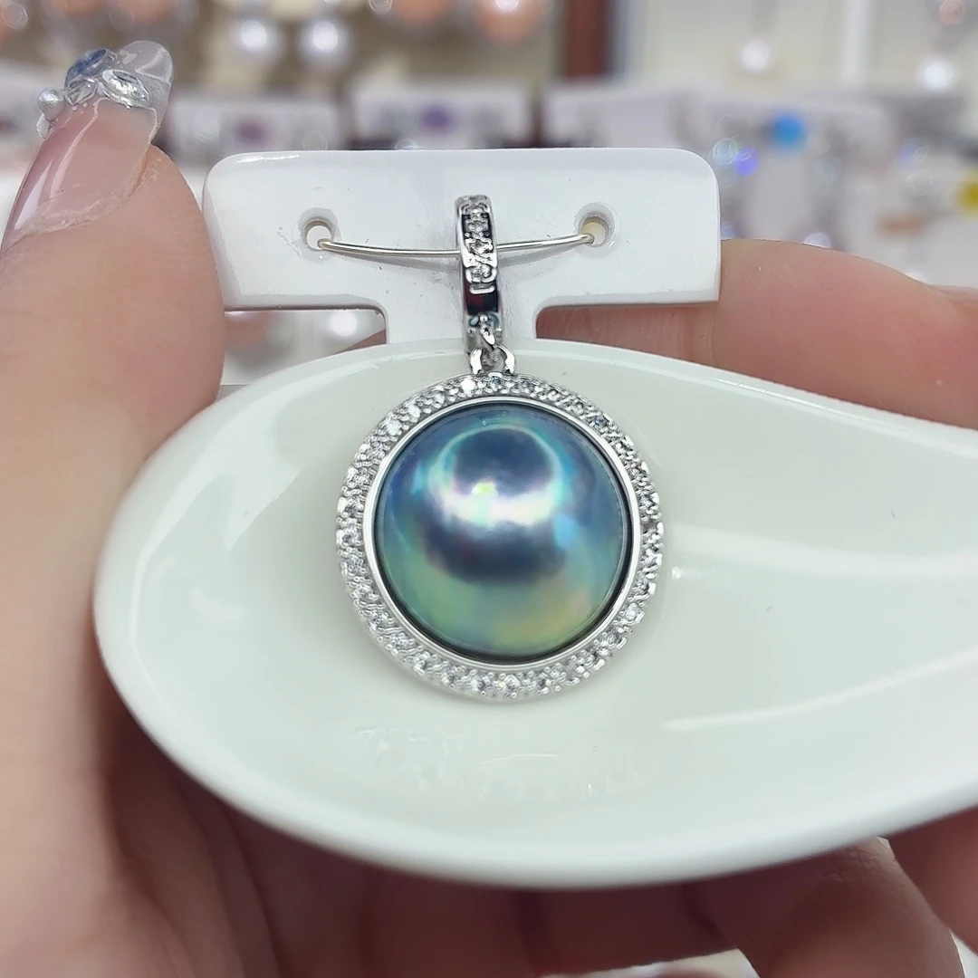 淡水珍珠合金颈饰