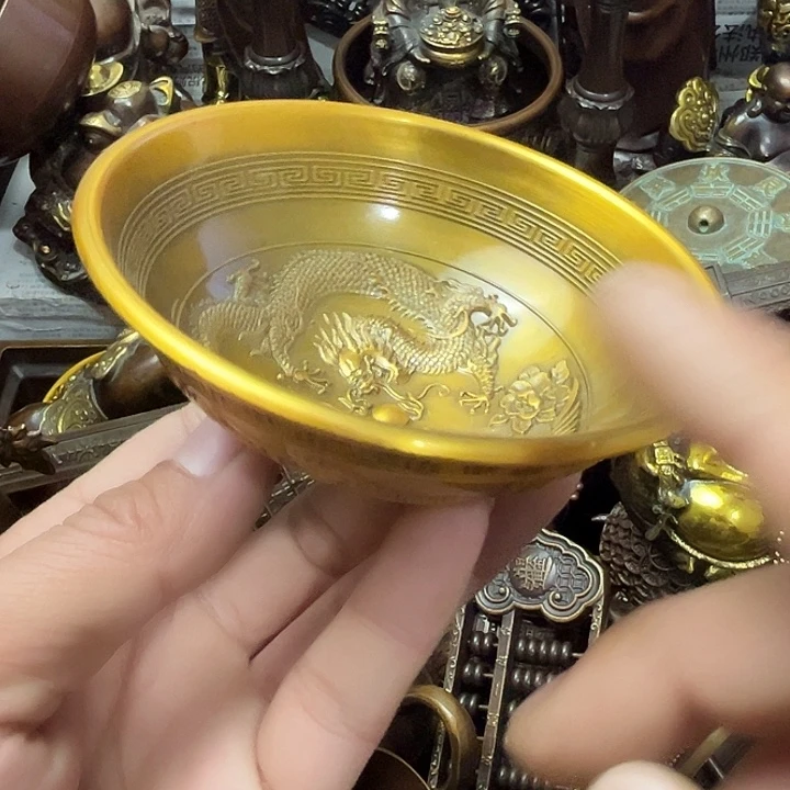 顺顺利利，铜器摆件