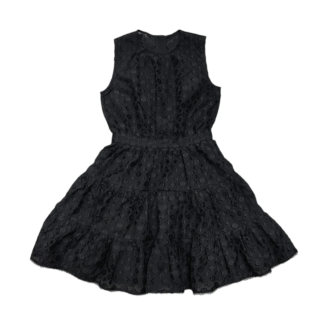 【宠粉专属】时尚春季连衣裙通勤气质格子不规则裙无袖连衣裙7738