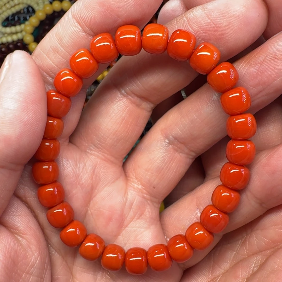 南红玛瑙未镶嵌颈饰