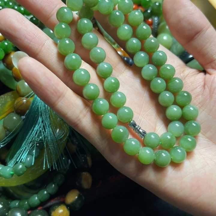 和田玉（碧玉）未镶嵌颈饰