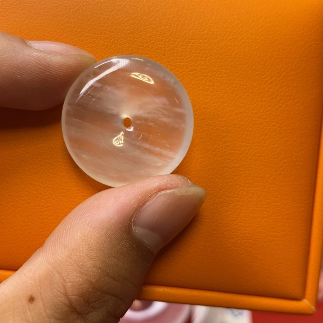 石英质玉未镶嵌吊坠