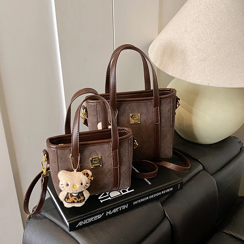 上班手拎单肩包可爱包包女士高级质感休闲时尚单肩包高级感斜挎包