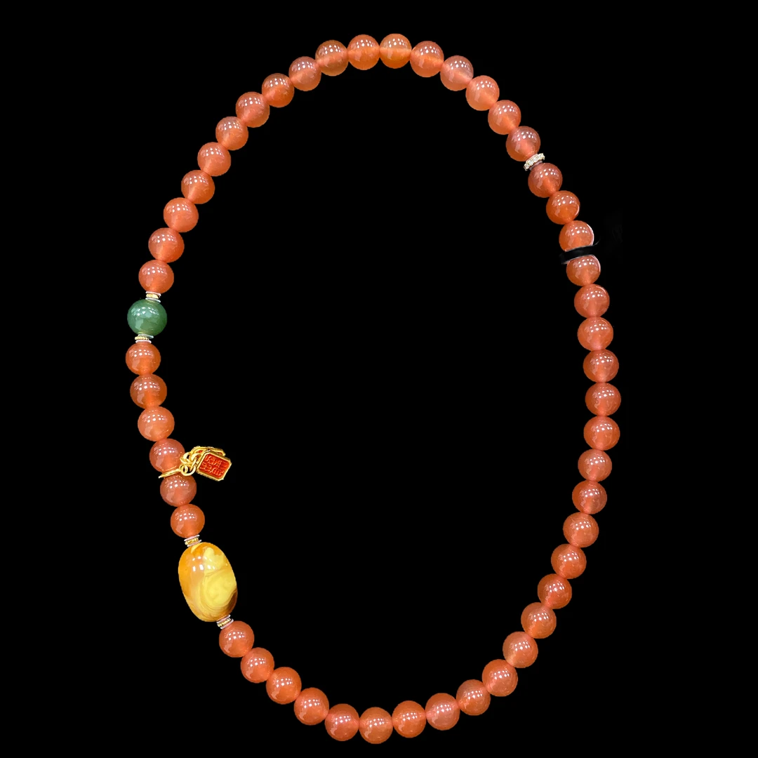 V7832南红手串（多样性发一）