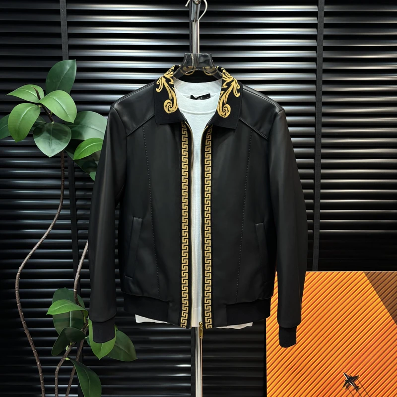 【清澈男装轻奢出品S6157QINGCHE2025/高端欧货鹅绒修身羽绒服