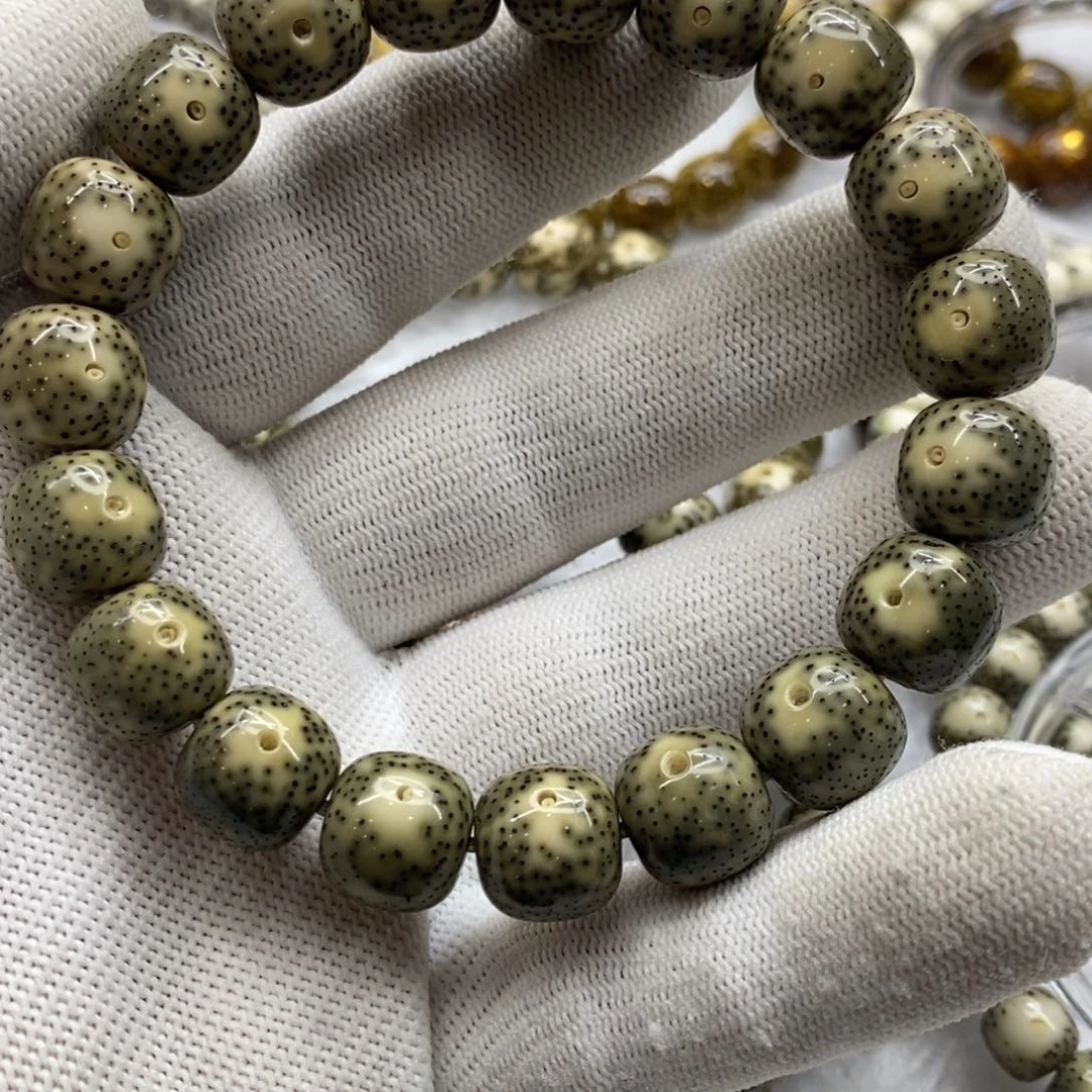 手串星月菩提12.5大尺寸星点货