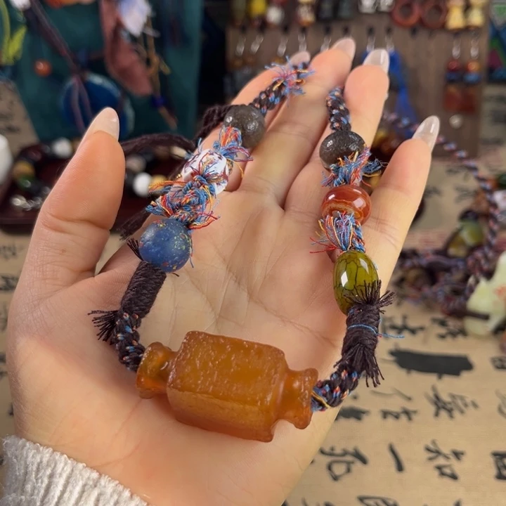 玛瑙/玉髓未镶嵌颈饰