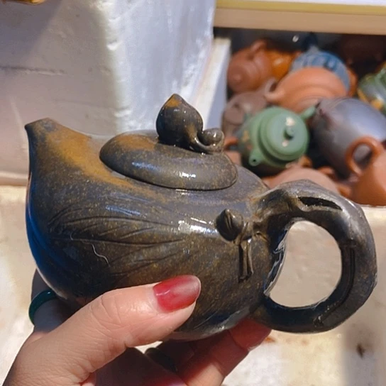 全手工制作宜兴紫砂壶