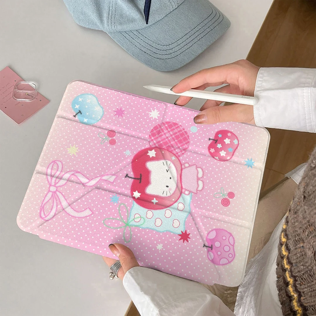 妙品苹果凯蒂适用苹果iPadA16平板保护套2025iPad11笔槽iPad10壳