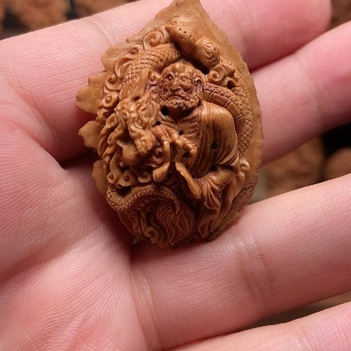 纯手工浮雕达摩祖师