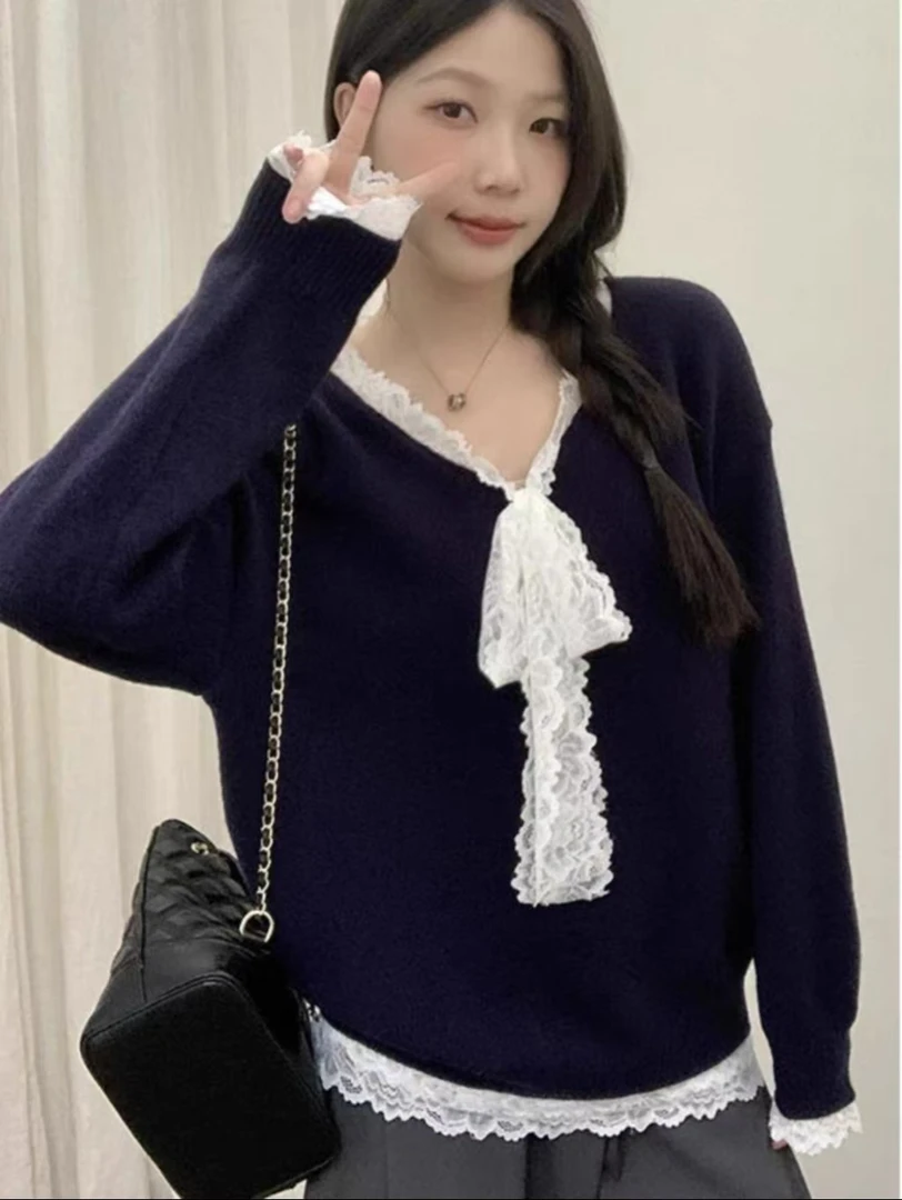 三八女神节洋气服装长袖针织衫173#