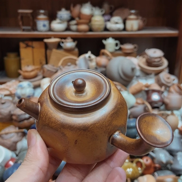 柴烧老岩泥高端茶器