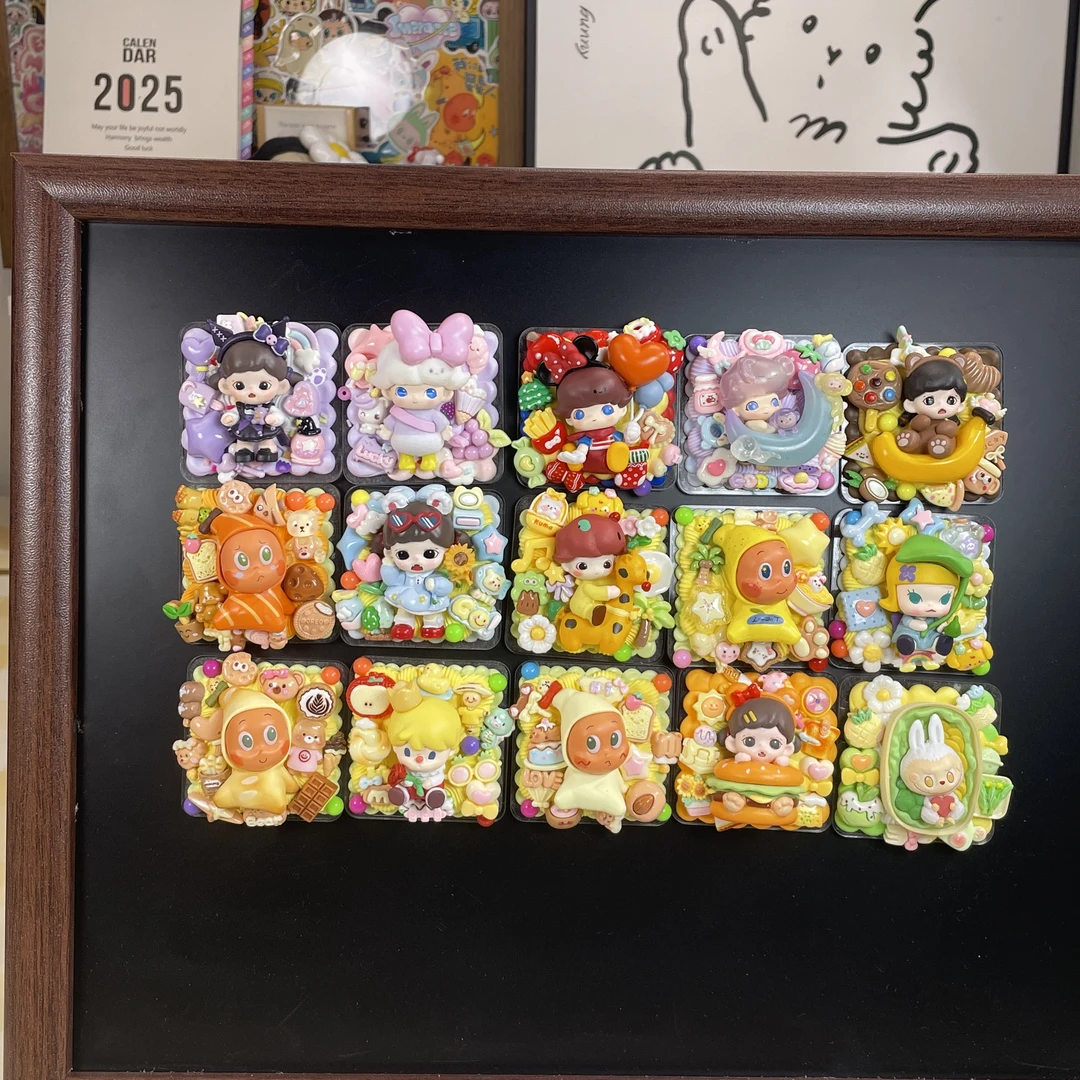 【明款】饭团手工DIY奶油胶萌粒冰箱贴