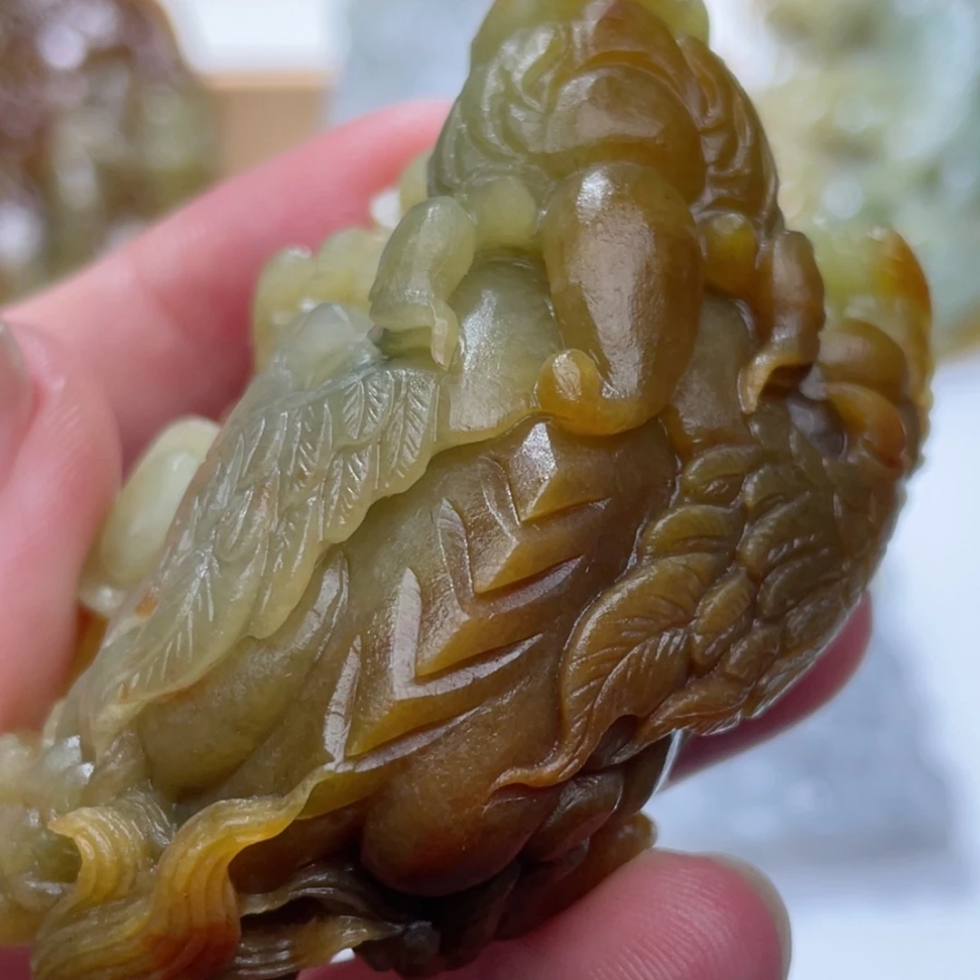 未镶嵌定制翡翠毛货